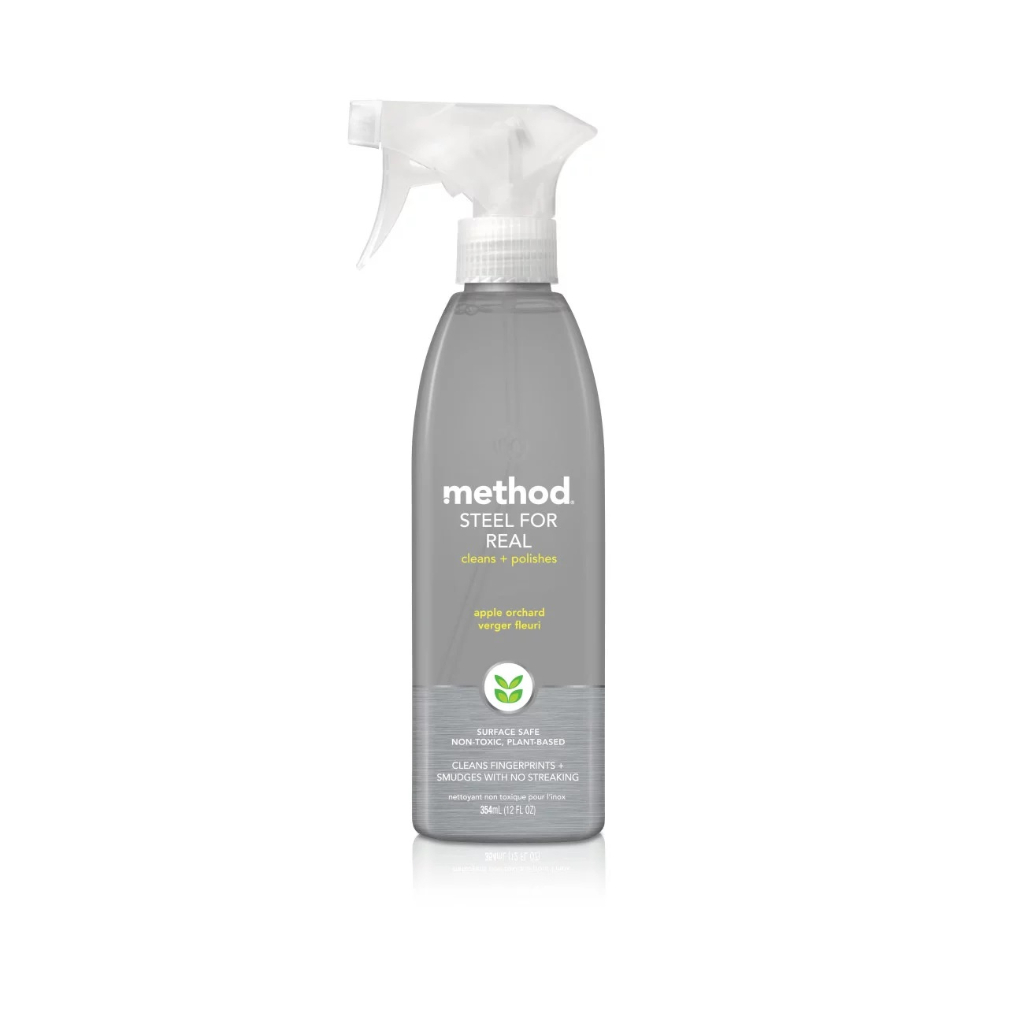 [Clearance] method Stainless Steel Cleaner + Polish Spray, Orchard