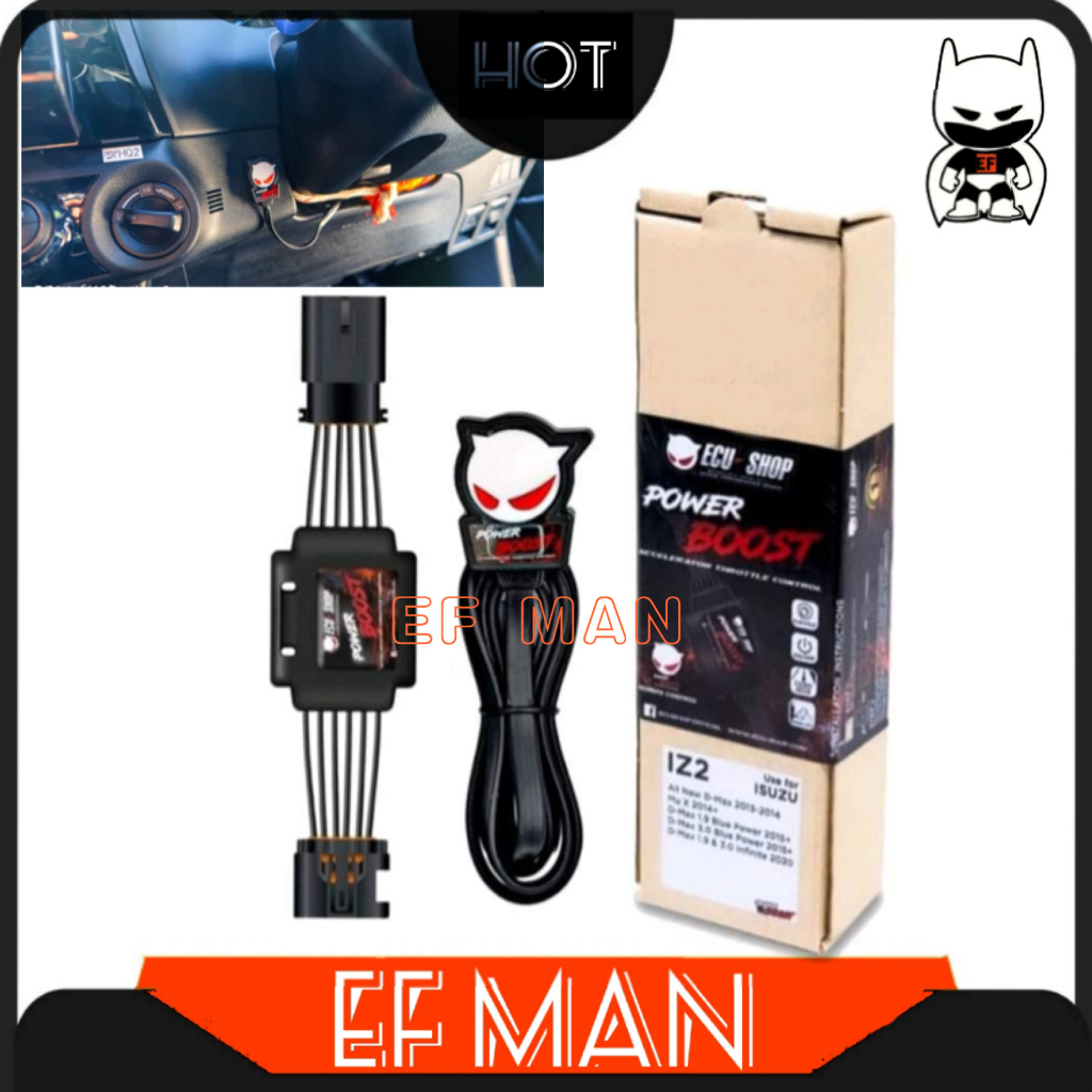 ECUSHOP POWER BOOST THROTTLE ACCELERATOR CONTROLLER PEDAL RESPONSE ECU SHOP HILUX TRITON VIOS MYVI ALPHA TECH SPARK 3