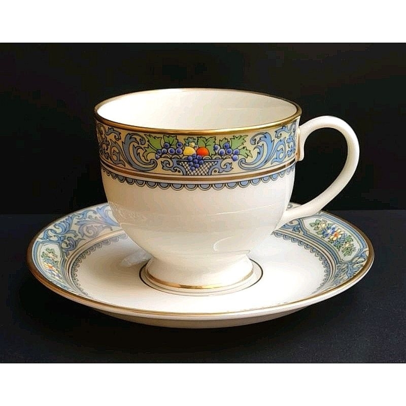 Lenox Made in USA Presidential Collection Autumn Coffee Cup & Saucer