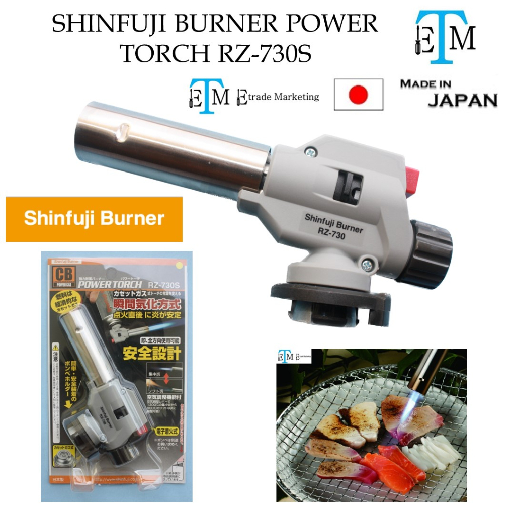 SHINFUJI BURNER POWER TORCH RZ-730S (MADE IN JAPAN)