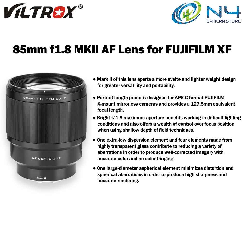 特別訳あり特価】【特別訳あり特価】 VILTROX AF 85㎜ F1.8 Ⅱ XF（Ｘ