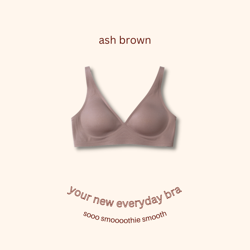 So Lingerie Smoothie Bralette Ash Brown