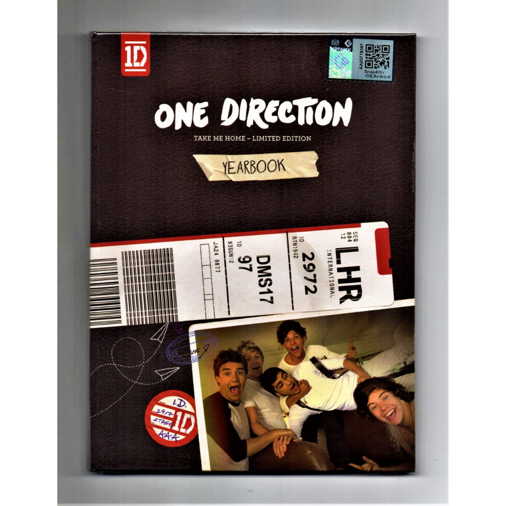 One Direction - Take me home ( Limited Edition Booklet CD ) 【 Ready Stock 】