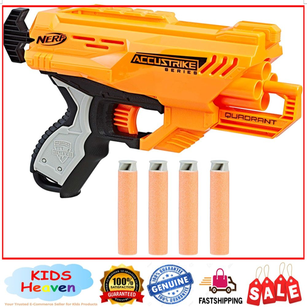 Nerf N-Strike Elite Accustrike Quadrant Toy Gun (Original-Brand New)