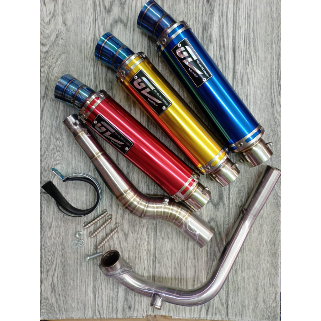 {FAST SHIPPING} EXHAUST PIPE GL RACING 32MM Y15ZR (TURBO Z DRAG