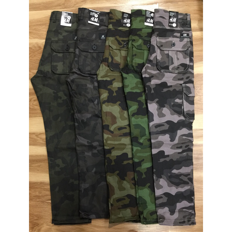 slack Pants Army 6 Pocket [Ready Stock]