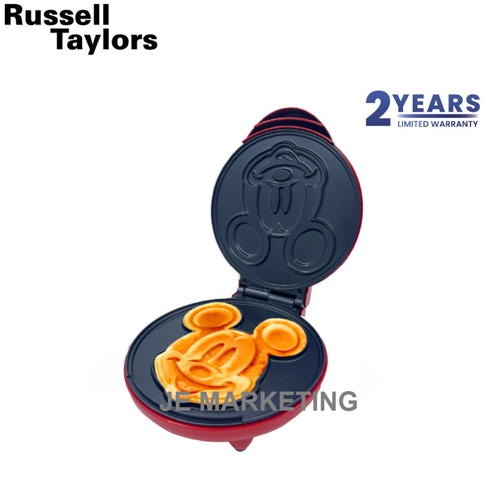 RUSSELL TAYLORS X DISNEY MICKEY AND FRIENDS WAFFLE MAKER D8