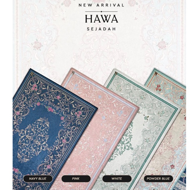 NAELOFAR - SEJADAH HAWA / NAJMA / SUMAYA [Comes in its own special box]