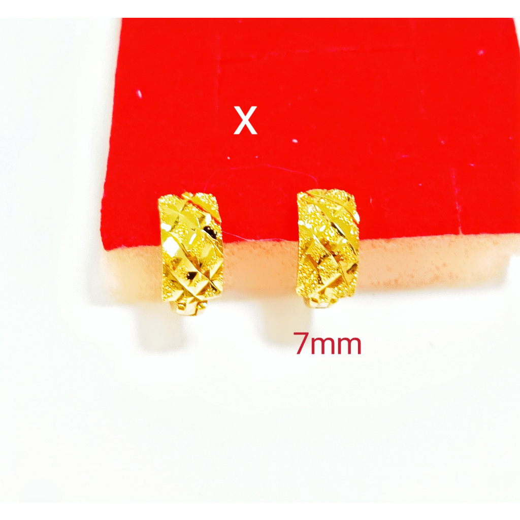 Subang earring emas Bangkok anting-anting