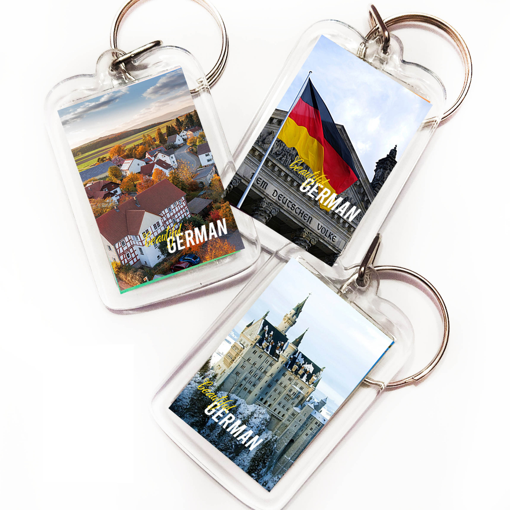 Keychain German Berlin Gift Souvenir