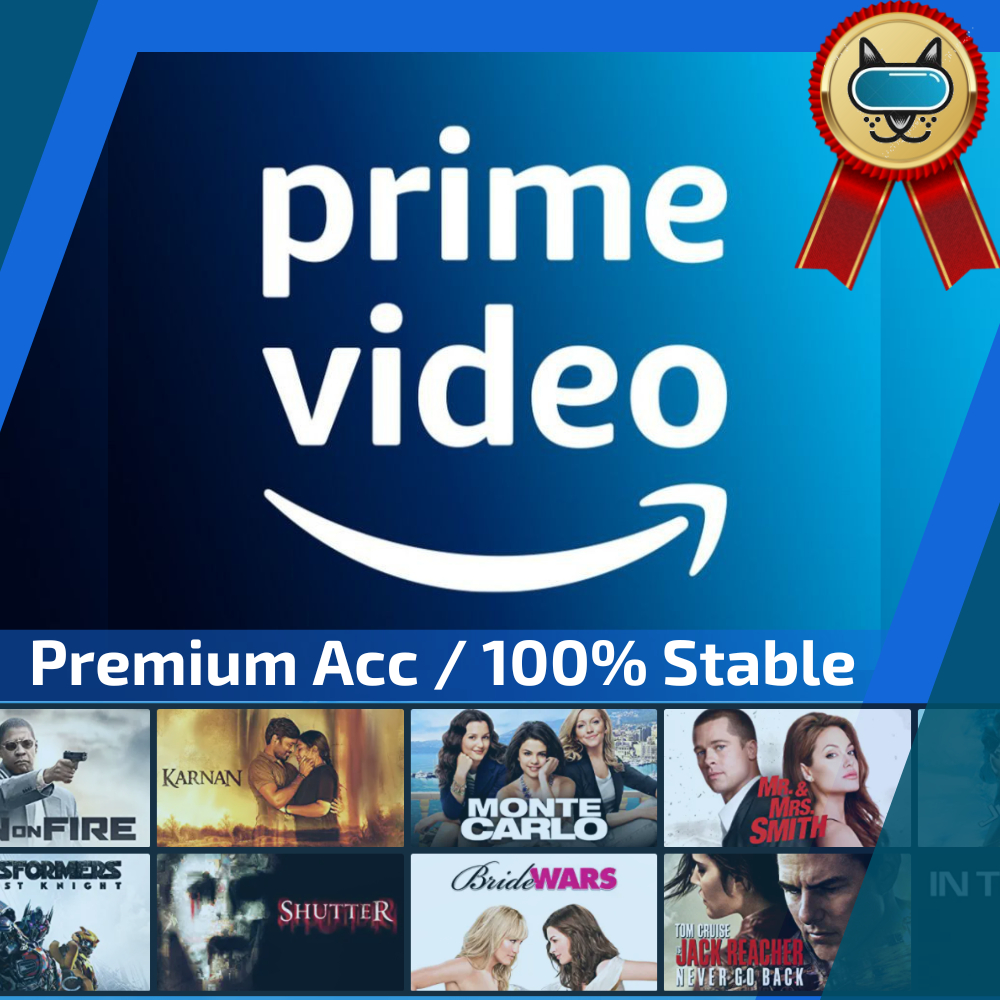 Amazon Prime Video Account 4K UHD / Instant Delivery via Shopee Chat