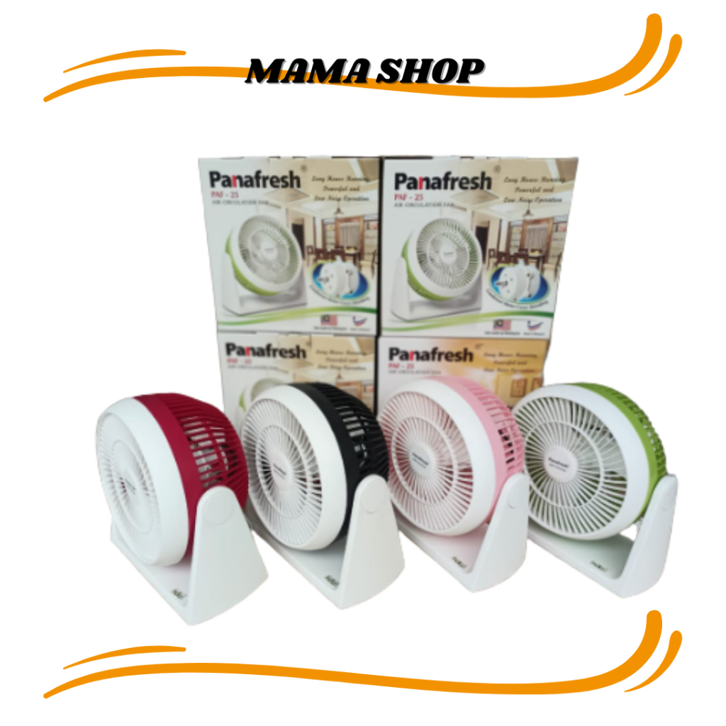 Panafresh PAF-25 Circulation Fan /Cyclone Fan/ Mini Fan / Kipas Lantai mini / Kipas Meja Mini