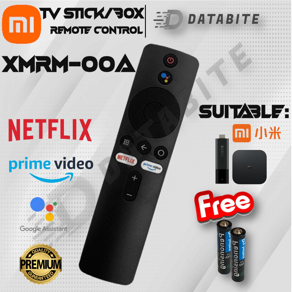 Xiaomi TV Stick for Box S Mi TV 4X Bluetooth Xiaomi Remote TV Google  Assistant XMRM-00A Xiaomi TV Box X Mi TV 4X Android XMRM-00A ✧White VER1 |  PGMall