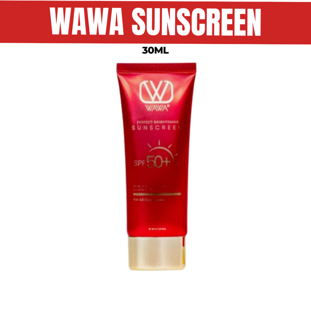 Wawa Sunscreen Original Sunscreen Wawa Zainal Spf50+ Face Sunscreen Spf50+ Sunscreen Face Suncreen Wawa Zainal