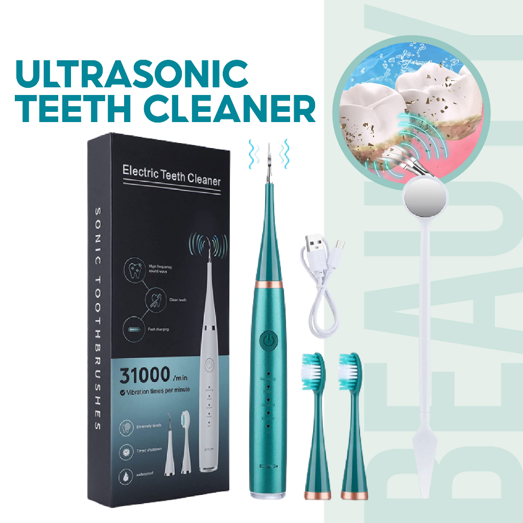 Electric Oral Irrigator Dental Scaler Tooth Cleaning Kit Calculus Tartar Remover Dentist Waterproof Teeth Brush Elec