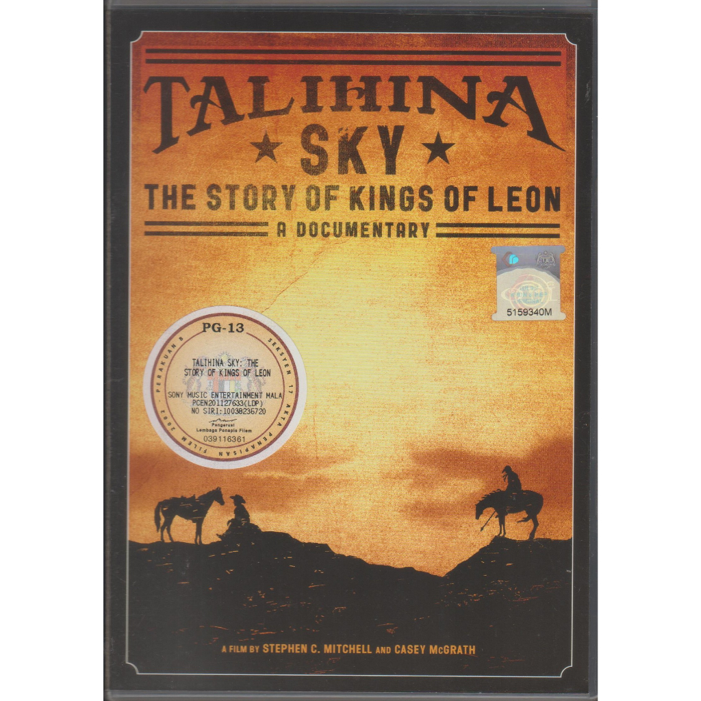 DVD Talihina Sky - The Story of Kings of Leon (A Documentary)