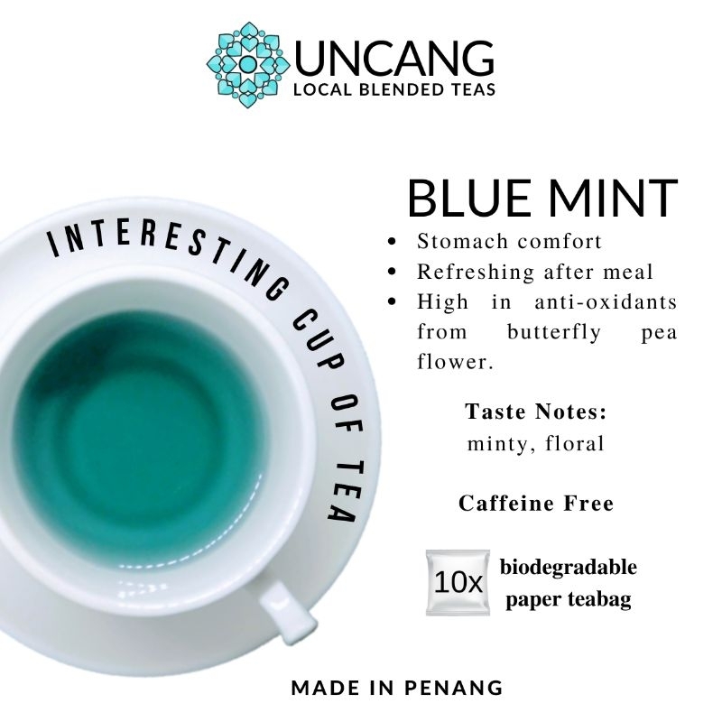 UNCANG Blue Mint - Blue Peppermint Tea by Uncang Tea