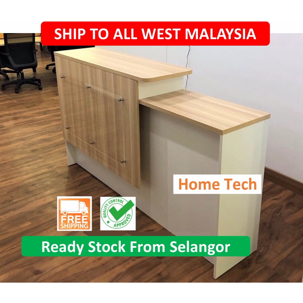 ⭐️⭐️DELIVER TO WHOLE WEST MALAYSIA ⭐️SL55 SERIES OFFICE FURNITURE EXECUTIVE RECEPTION COUNTER TABLE