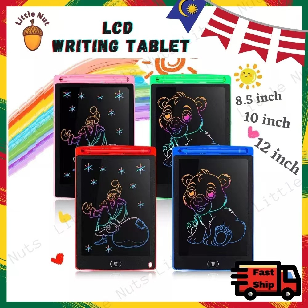 GLCF( 8.5'/10‘ /12" Inch ) Graphics Tablet, Drawing Tablet ,Lcd Writing Tablet ,Drawing,Multi ,Painting board,Writing Pa