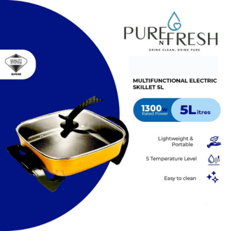 Pure N Fresh Multi-Functional Electric Skillet / Kuali Elektrik