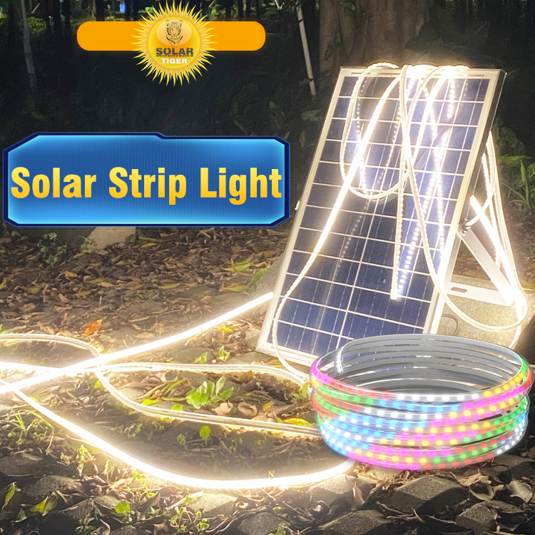 Raya Solar Strip Light Lampu Solar Outdoor Lighting House decorative Light Waterproof IP65 LED RGB Raya