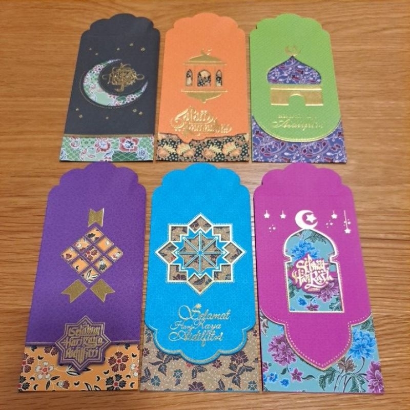 2022 Berjaya Times Square Kuala Lumpur Raya Packet Raya Sampul Set of 6pcs