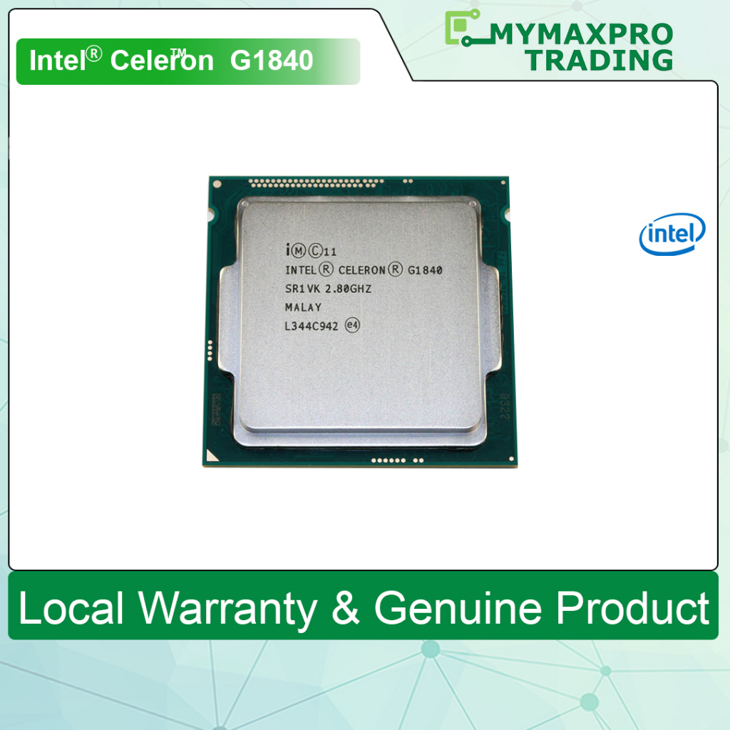 CLEARANCE Intel Celeron G1840 Processor 2 core 2.80GHz 2M 5GT/s LGA1150