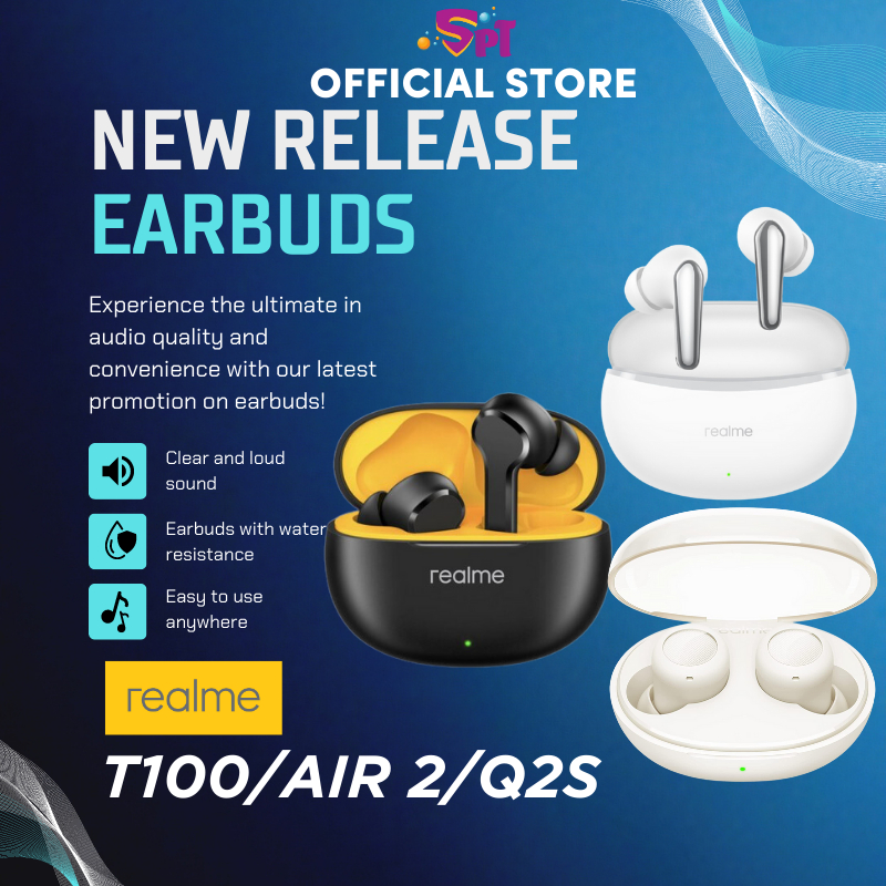 Realme bud/Redmi/Romaxx T100 air 3 neo Bluetooth 5.3 AI ENC Niose Cancelling True Wireless Headphones TWS Earphones