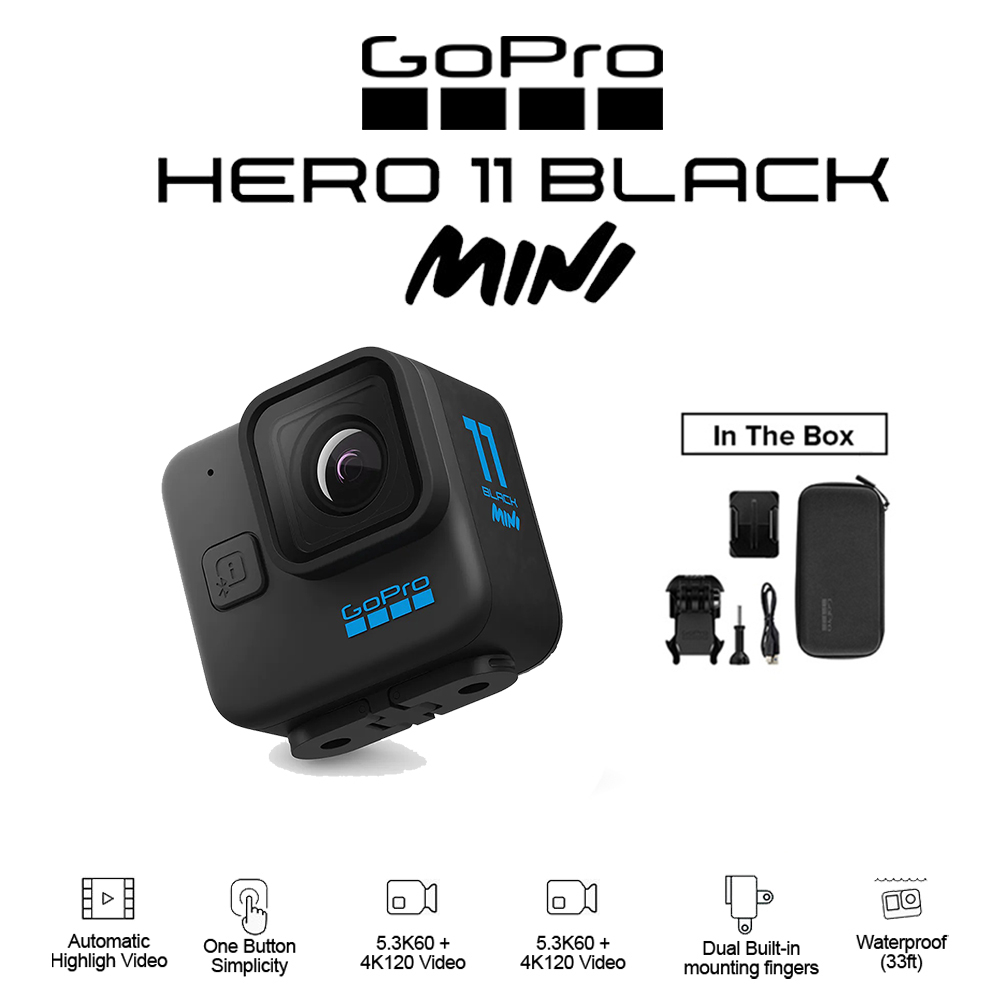 くすみ水色 [新品] GoPro HERO11 Black Mini ゴープロ 5.3K60