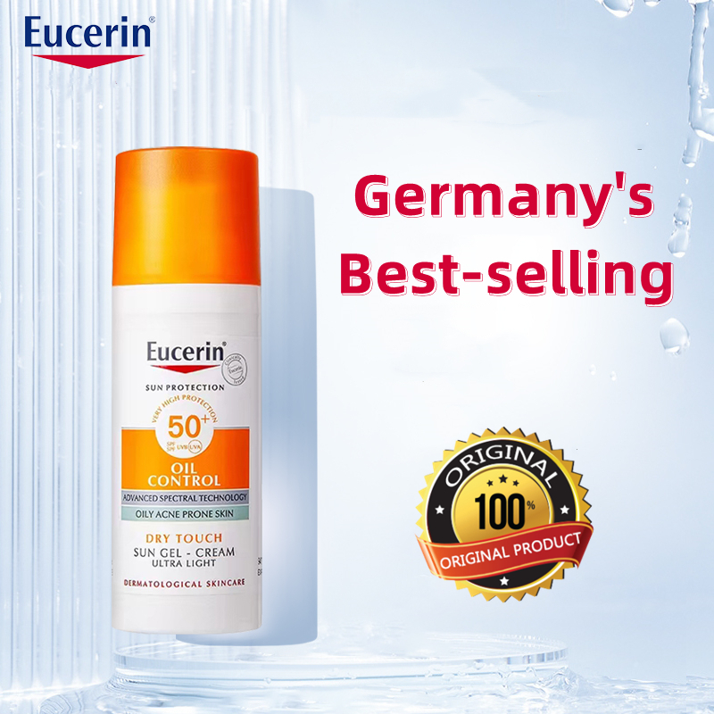 Eucerin Oil Control Dry Touch SPF50+ 50ml Sunscreen UV Protection Waterproof  Sunblock Sun Gel Cream for Men/Women Acne Prone