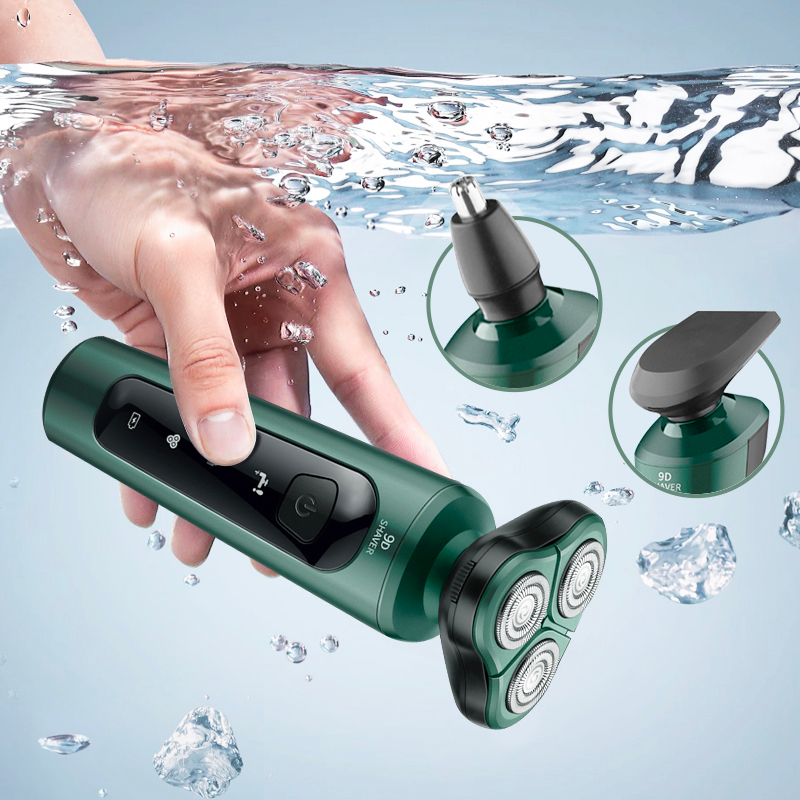 3 in 1 Multifunction Waterproof Electric Shaver Men Hair Trimmer Nose hair trimmer