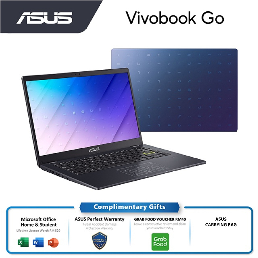 Spesifikasi dan harga Asus Vivobook Go 14 E410 di Malaysia - TechNave BM