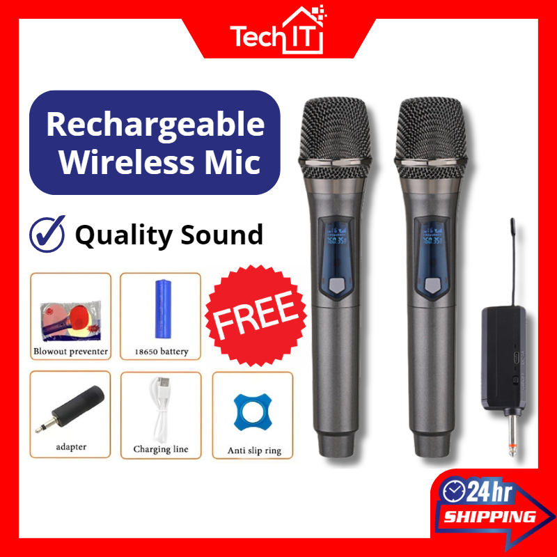 Mic Wireless Microphone Wireless Mic Karaoke Microphone Karaoke Mic Microfon Wireless Microphone