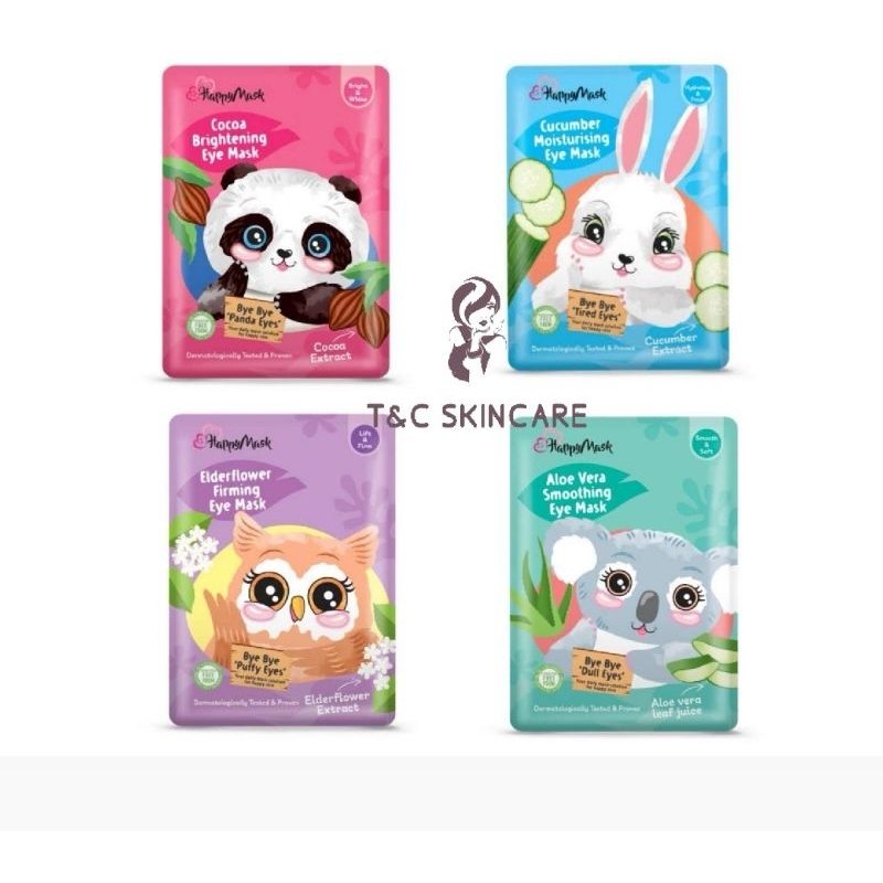 Happy Mask Bye Bye ‘Panda Eyes’Brightening Eye Mask