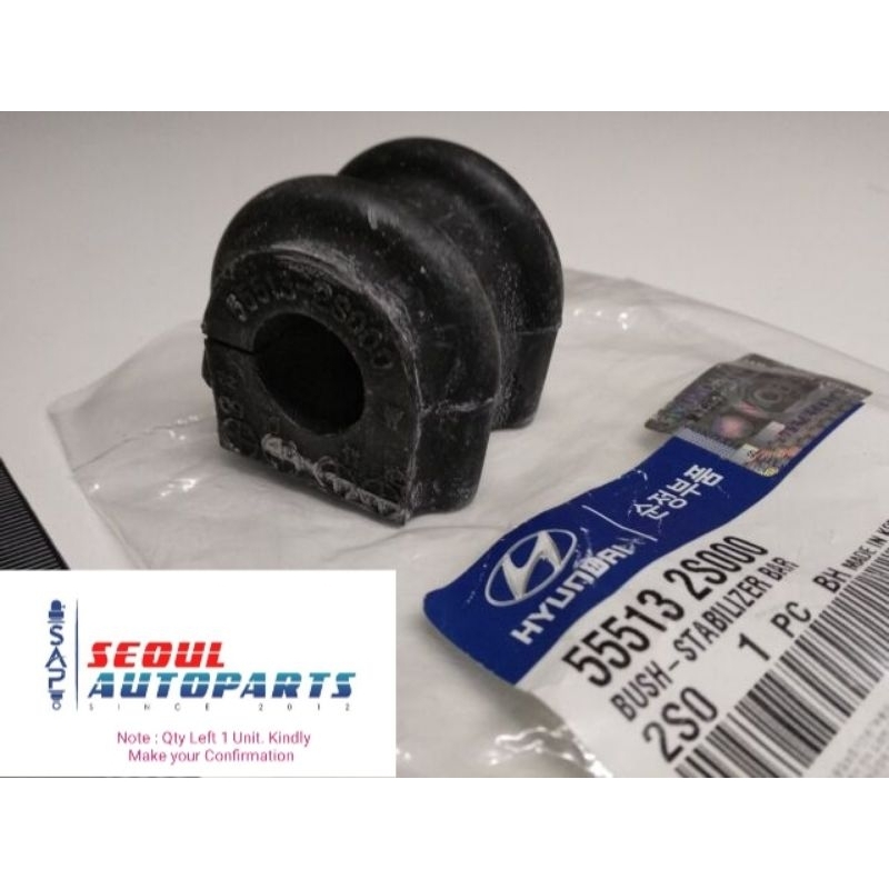 Stabilizer Bar Bush REAR = Hyundai Tucson LM (2009-2010) > Show Chasis Double Check # 555132S000