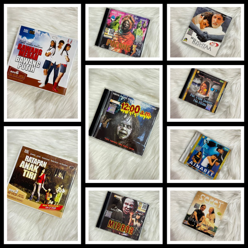 (New Preloved) Original VCD | Film Seram Indonesia | Film Hindustan | Bawang Merah Bawang Putih | Ratapan Anak Tiri