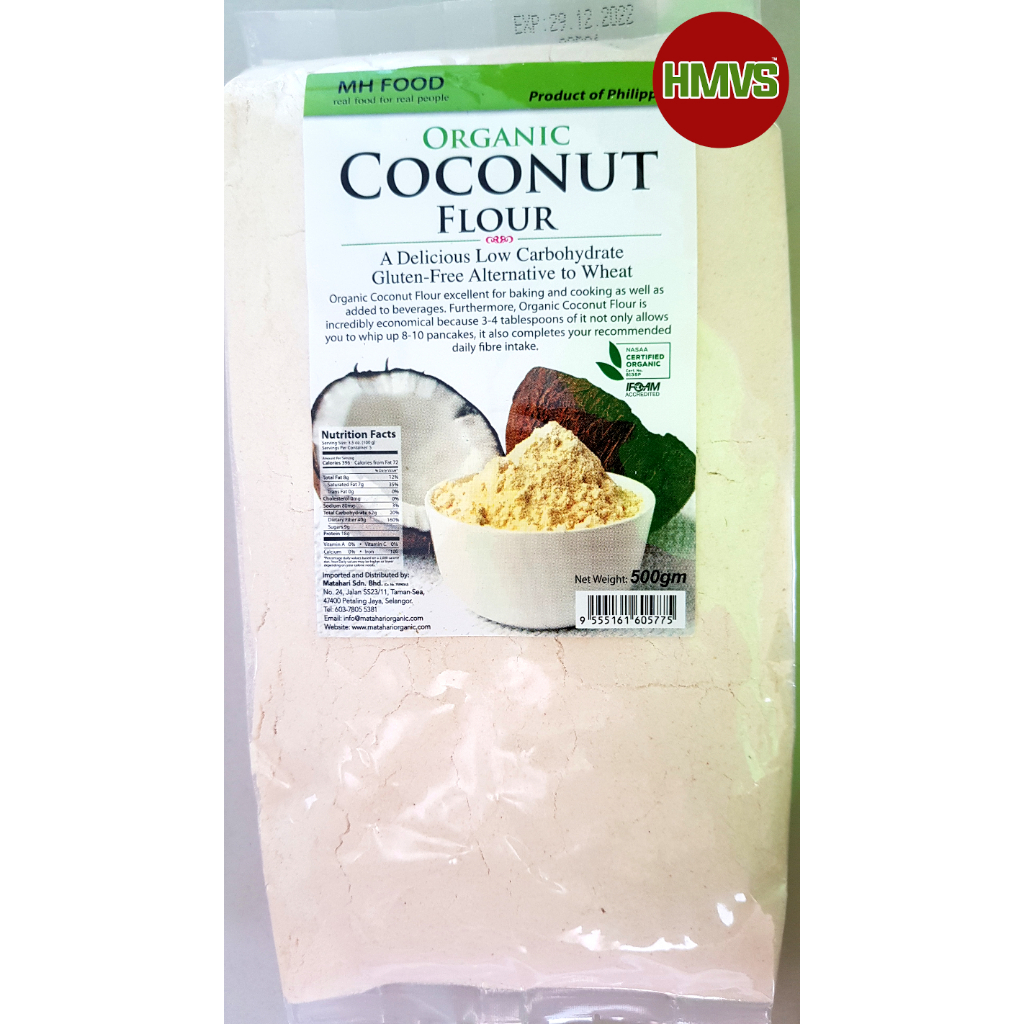 MH Food Organic Coconut Flour (有机椰粉) 500g(HALAL)