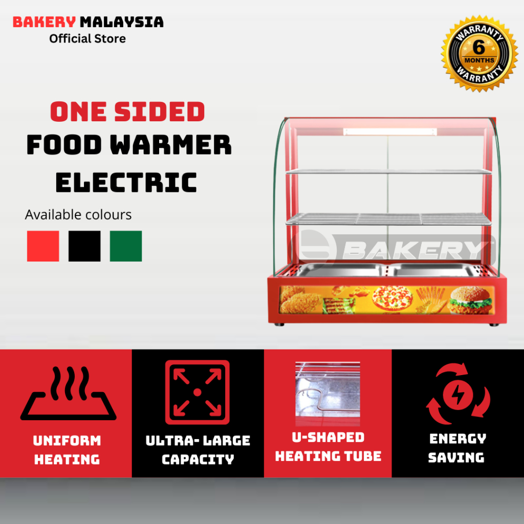 BAKERY Commercial Food Warmer Display Case/ Warming Display Showcase