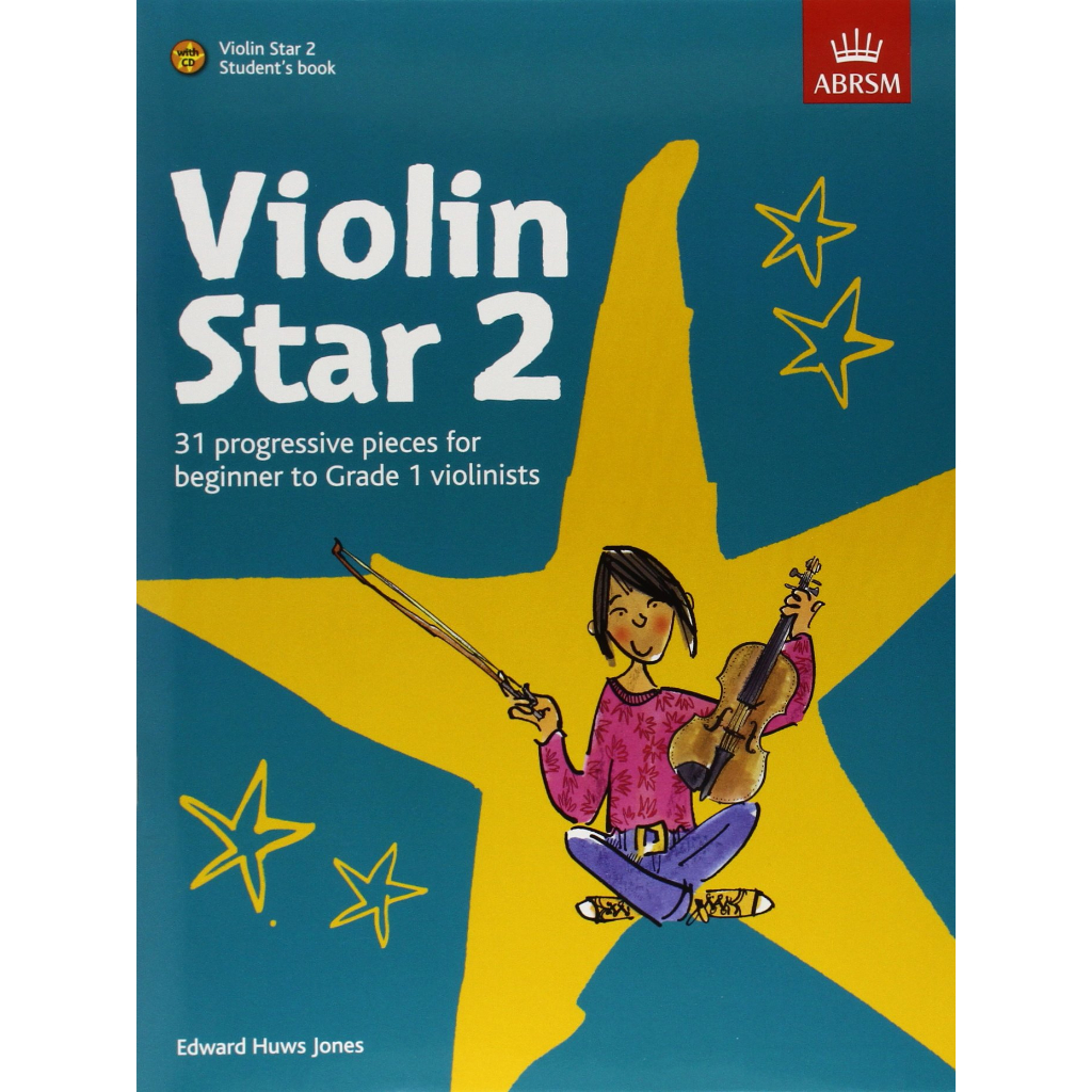 Violin Star 2 Student's Book (Book & CD) | Edward Huws Jones | ABRSM