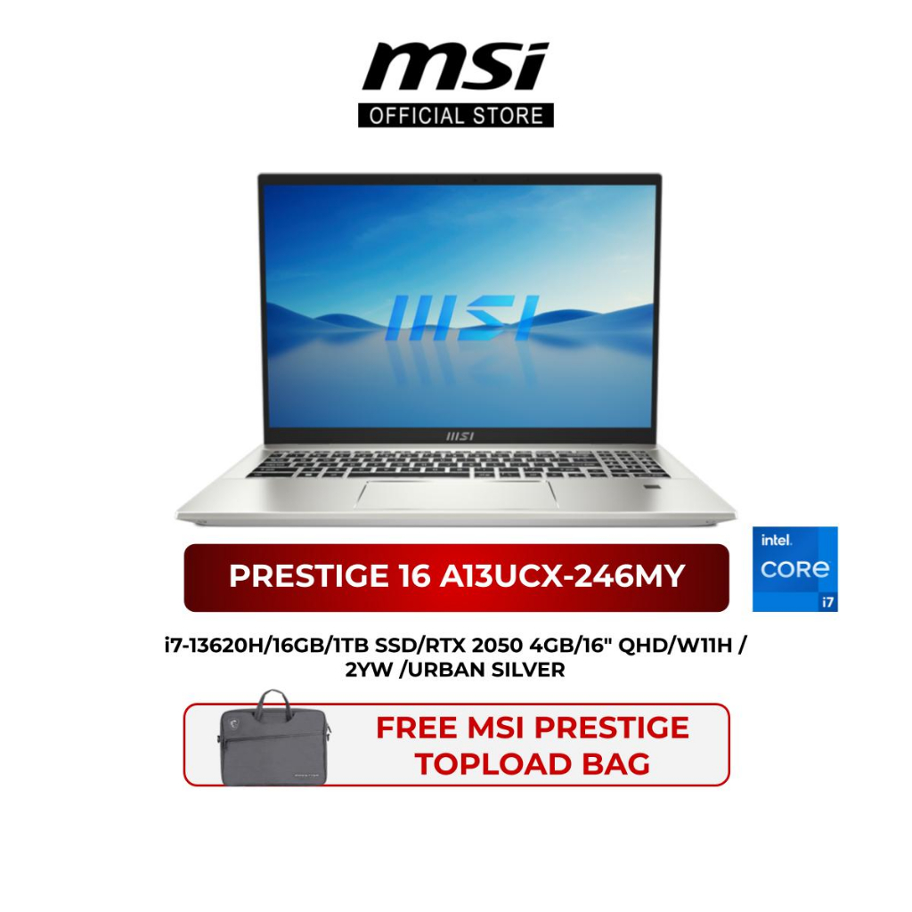 Spesifikasi Dan Harga Msi Prestige 16 Di Malaysia TechNave BM