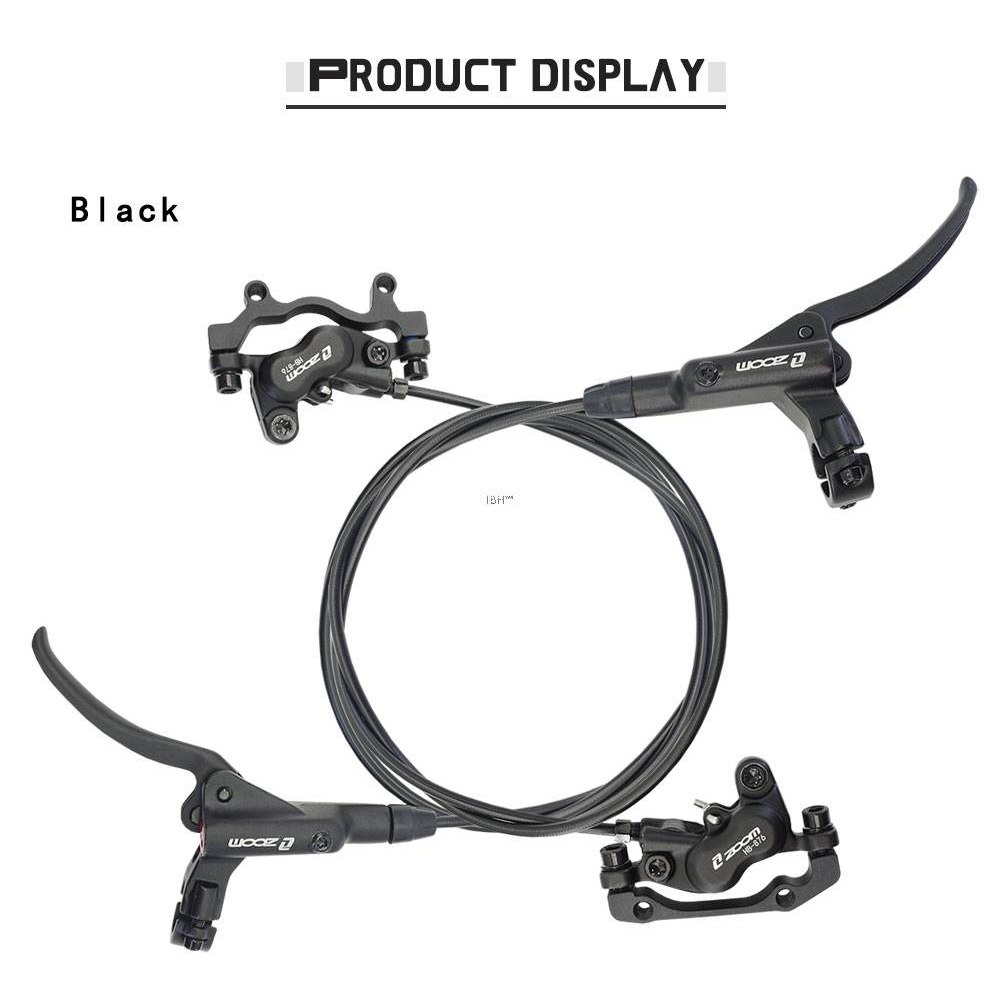 ZOOM HB875 HB876 4 pot MTB Mountain Bike Cycling Hydraulic Disc Brakes Levers Front & Rear SET shimano MT200 M315