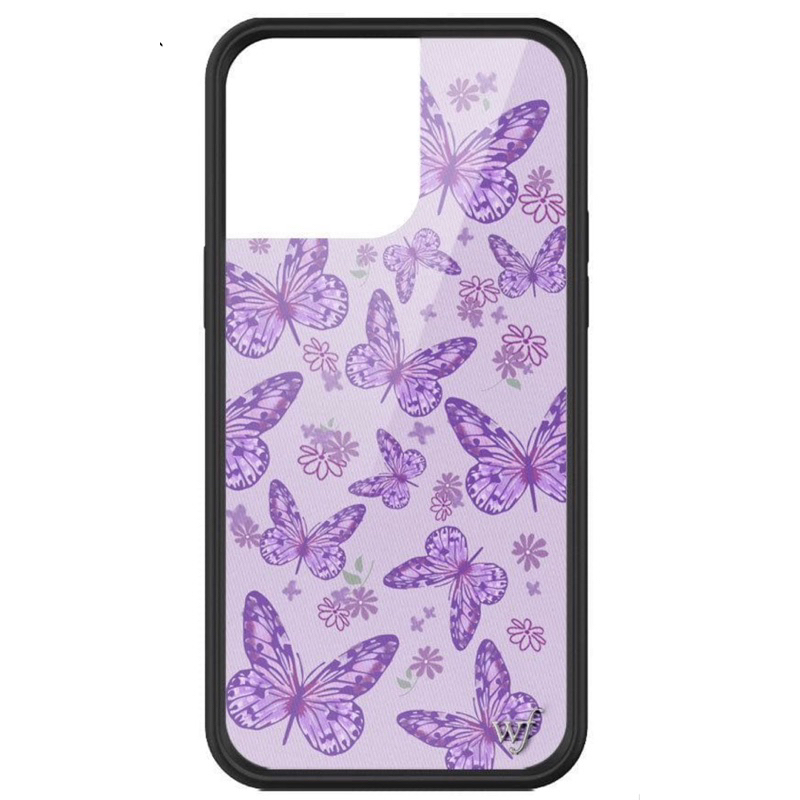 WILDFLOWER LAVENDER BUTTERFLY CASE