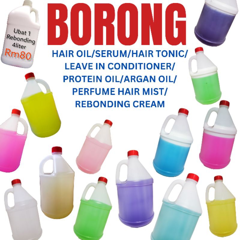 OEM Produk SalonSerum/Ubat rebonding/tonic/Oem Order Borong Buat Pesanan Tempahan Khas Ikut Permintaan sendiri 2-4kg