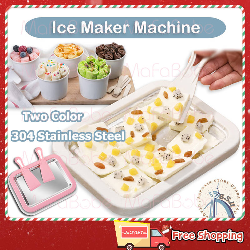 Fried Ice Machine Fried Ice Cream Maker Machine Ice Cream DIY Maker Fried Ice Tray Homemade Ice Cream Roll