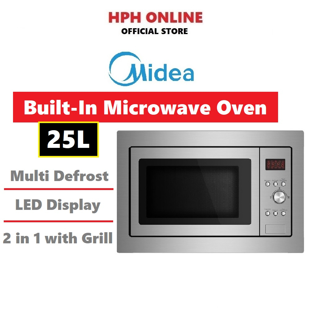 Midea Built-In Microwave Oven (25L) MBM-1925B MBM-VE8925