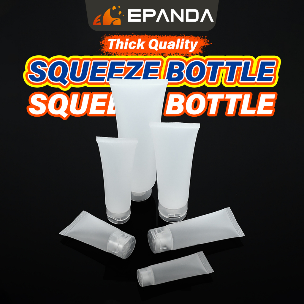 EPANDA Squeeze Bottle Travel Kit Travel Plastic BottleRefill Bottle Cleanser Bottle Soft Tube 分裝瓶