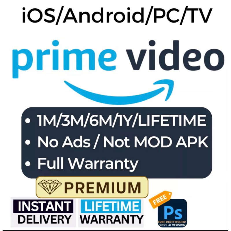 Prime Video Amazon PREMIUM 4Kk