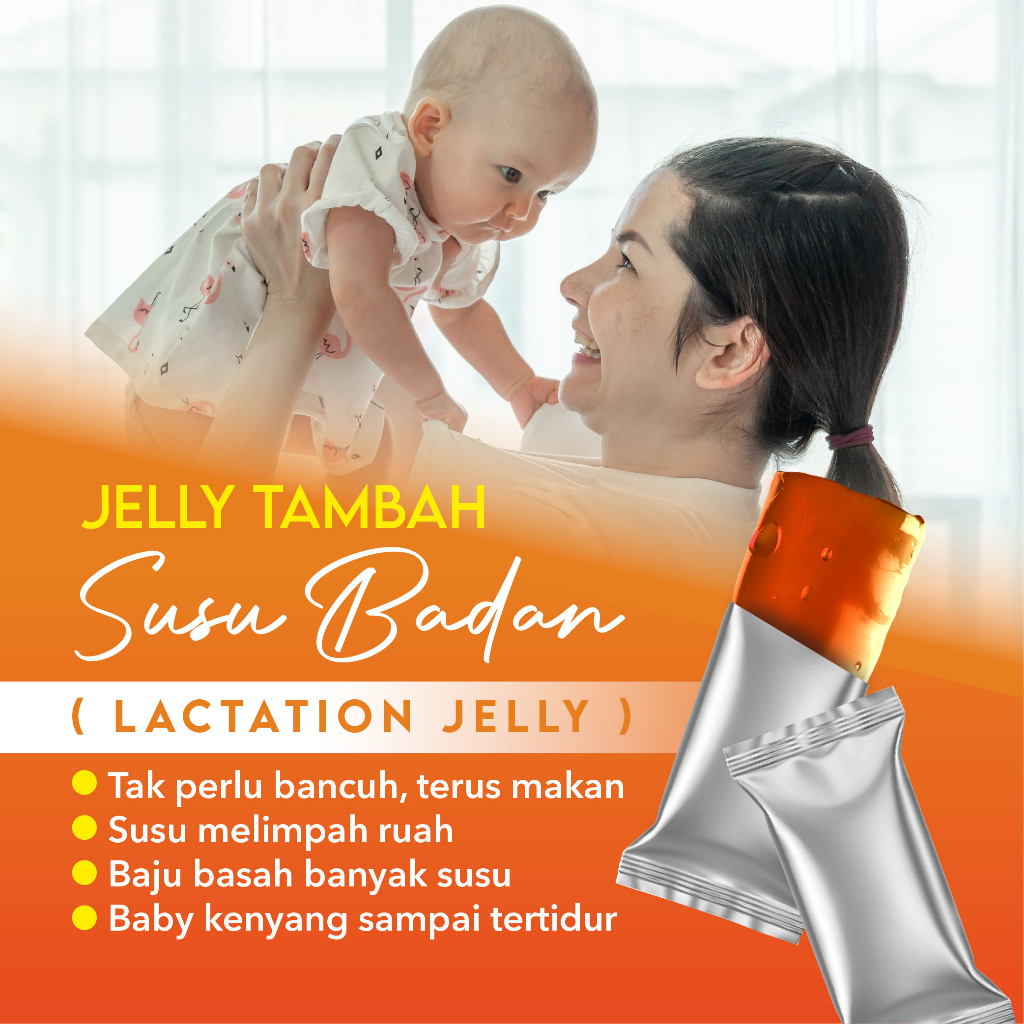 [DIRECT KILANG] Jelly Milk Booster l Tambah Susu Ibu l Jelly Susu Pekat untuk Banyakkan susu ibu
