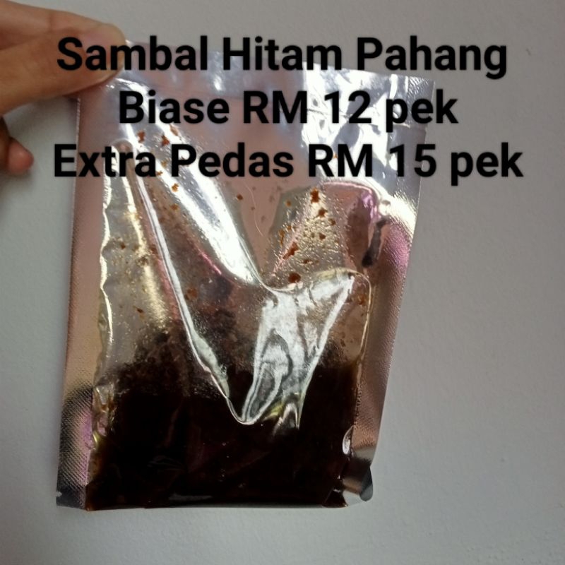 sambal hitam Pahang ori ready to eat