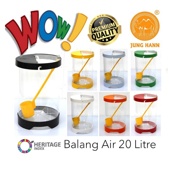 20 Liter Balang Air Tebal Cap Unta Jung Hann SIRIM Food Grade Drinks Dispenser Tong Pasar Malam